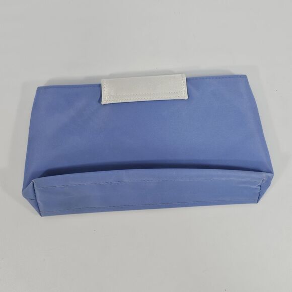 Yves Saint Laurent Perfumes YSL Blue Makeup Cosmetic Pouch Case Clutch Bag - Picture 2 of 7